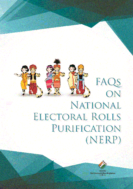 FAQs on National Electoral Rolls Purification (NERP)